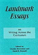 Landmark Essays on Writing Across the Curriculum