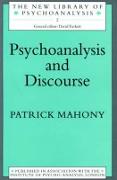 Psychoanalysis and Discourse