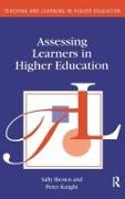 Assessing Learners in Higher Education