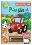 Activity Stencil Books - Farm