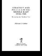 Strategy and Politics in the Middle East, 1954-1960