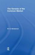 The Genesis of the Common Market