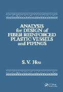 Analysis for Design of Fiber Reinforced Plastic Vessels