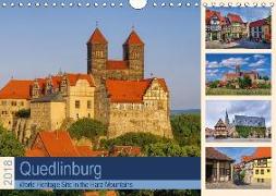 Quedlinburg - World Heritage Site in the Harz Mountains (Wall Calendar 2018 DIN A4 Landscape)