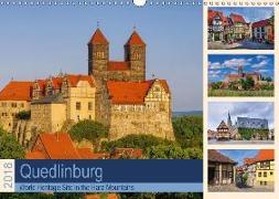 Quedlinburg - World Heritage Site in the Harz Mountains (Wall Calendar 2018 DIN A3 Landscape)