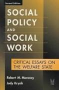 Social Policy and Social Work