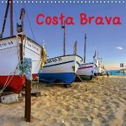 Costa Brava (Wall Calendar 2018 300 × 300 mm Square)