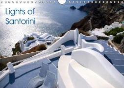 Lights of Santorini (Wall Calendar 2018 DIN A4 Landscape)