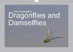 macrophotography Dragonflies and Damselflies (Wall Calendar 2018 DIN A4 Landscape)