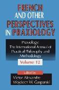 French and Other Perspectives in Praxiology