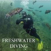 Freshwater Diving (Wall Calendar 2018 300 × 300 mm Square)