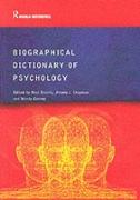 Biographical Dictionary of Psychology