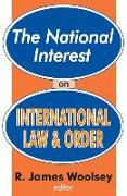 The National Interest on International Law and Order