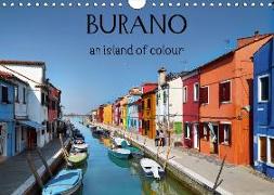Burano an island of colour (Wall Calendar 2018 DIN A4 Landscape)