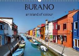 Burano an island of colour (Wall Calendar 2018 DIN A3 Landscape)