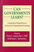 Can Governments Learn?