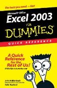 Excel 2003 For Dummies Quick Reference