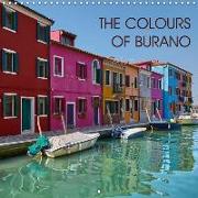 The Colours of Burano (Wall Calendar 2018 300 × 300 mm Square)