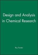 Design and Analysis in Chemical Research