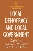 Local Democracy and Local Government