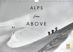 Alps from Above (Wall Calendar 2018 DIN A4 Landscape)