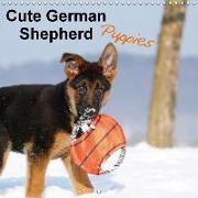 Cute German Shepherd Puppies (Wall Calendar 2018 300 × 300 mm Square)