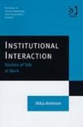 Institutional Interaction