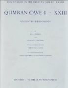 Discoveries in the Judaean Desert: Volume XXXIII: Unidentified Fragments from Qumran Cave 4