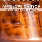 ANTELOPE CANYON Fascinating Views (Wall Calendar 2018 300 × 300 mm Square)