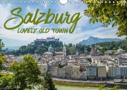 SALZBURG Lovely Old Town (Wall Calendar 2018 DIN A4 Landscape)