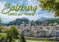 SALZBURG Lovely Old Town (Wall Calendar 2018 DIN A3 Landscape)