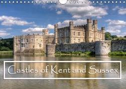 Castles of Kent and Sussex (Wall Calendar 2018 DIN A4 Landscape)