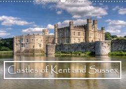 Castles of Kent and Sussex (Wall Calendar 2018 DIN A3 Landscape)