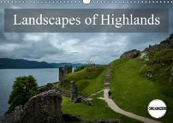 Landscapes of Highlands (Wall Calendar 2018 DIN A3 Landscape)