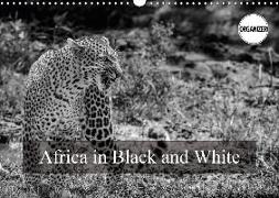 Africa in black and white (Wall Calendar 2018 DIN A3 Landscape)
