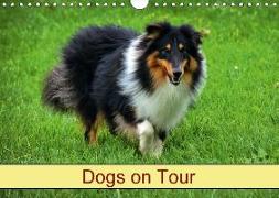 Dogs on Tour (Wall Calendar 2018 DIN A4 Landscape)