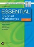 Essential Specialist Mathematics with Student CD-ROM TIN/CP Version