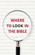 Where to Look in the Bible (Pack of 25)