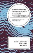 Teaching, Training, and Administration in Graduate Psychology Programs