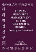 Human Resource Management in the Asia-Pacific Region