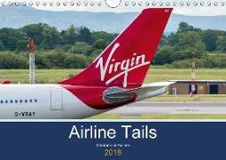 Airline Tails (Wall Calendar 2018 DIN A4 Landscape)