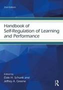 Handbook of Self-Regulation of Learning and Performance