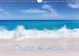 Oases to relax (Wall Calendar 2018 DIN A4 Landscape)