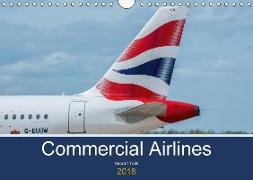 Commercial Airlines (Wall Calendar 2018 DIN A4 Landscape)