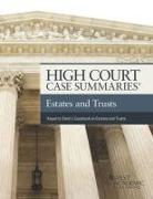 High Court Case Summaries, Estates and Trusts