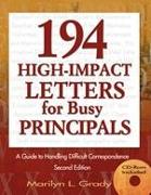 194 High-Impact Letters for Busy Principals