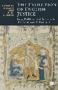 The Evolution of English Justice: Law, Politics and Society in the Fourteenth Century