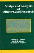 Design and Analysis of Single-Case Research