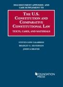 2016 Document Appendix and Case Supplement to the U.S. Constitution and Comparative Constitutional Law