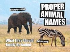 Proper Animal Names